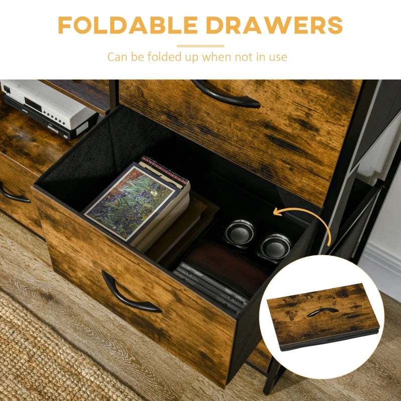 Stylish vintage cabinets with intricate detailing