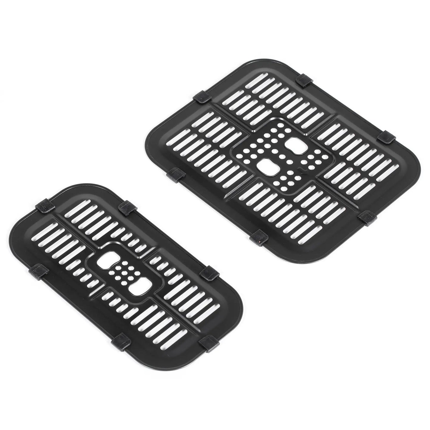 HOMCOM 8.5L Dual Basket Air Fryer, with Sync and Multi-Menu Kitchen Cooking