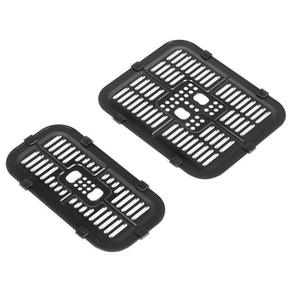 HOMCOM 8.5L Dual Basket Air Fryer, with Sync and Multi-Menu Kitchen Cooking