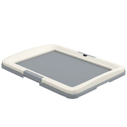 PawHut Dog Toilet Tray for Training Dogs, Dog Litter Tray for Indoor, Outdoor, 63 x 49 x 6cm