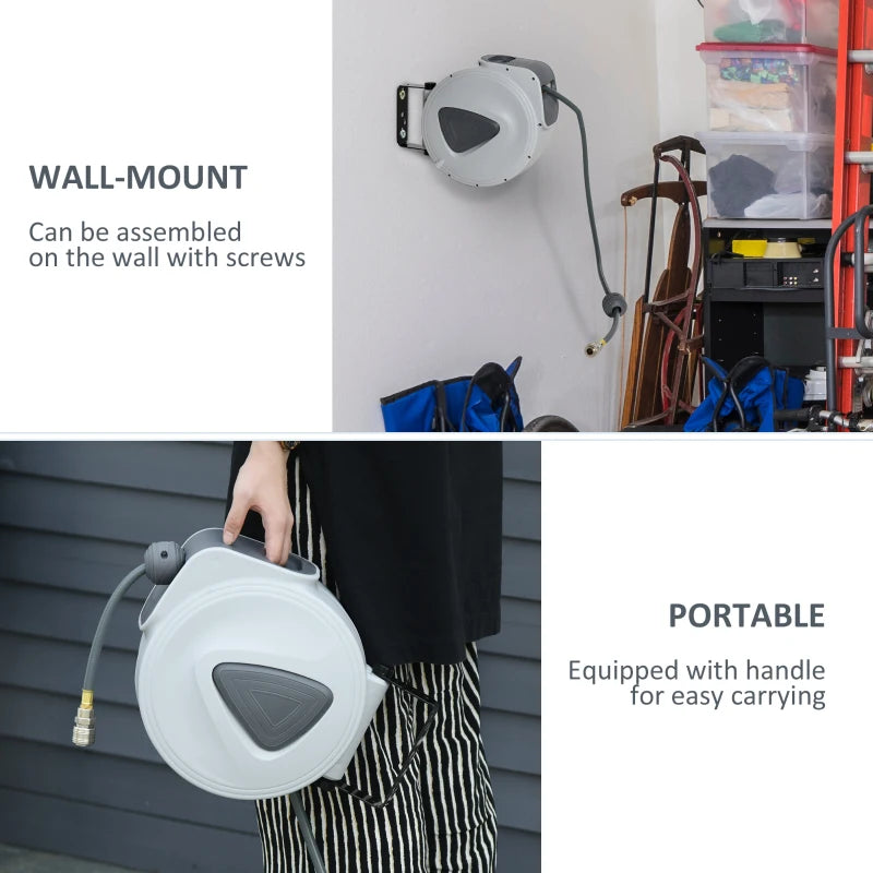 Wall Mount Auto Rewind Hose