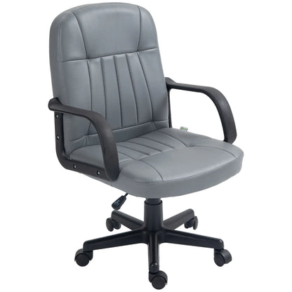 HOMCOM Swivel Executive Office Chair PU Leather Computer Desk Chair Office Furniture Gaming Seater
