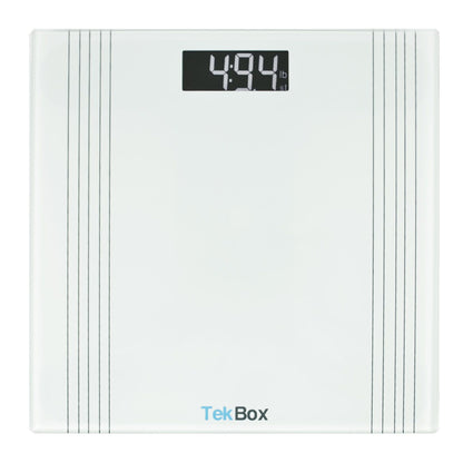 Digital Tempered Glass Bathroom Scales Easy To Read Digital Display Max Weight Capacity 180kg