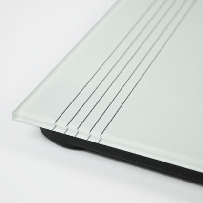 Digital Tempered Glass Bathroom Scales Easy To Read Digital Display Max Weight Capacity 180kg