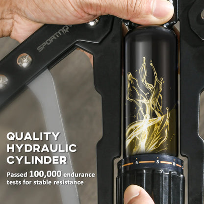 SPORTNOW Twister Arm Exerciser, Adjustable Hydraulic Power Exerciser, Home Chest Expander, Strength Training Fitness Equipment