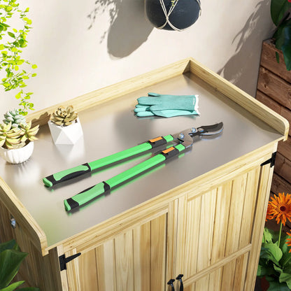 Outsunny Telescopic Extendable Garden Loppers, Heavy Duty with Steel Blade and Adjustable Handles, Tree Trimmer