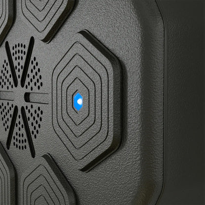 SPORTNOW Music Boxing Machine with Bluetooth & LED Light Smart, Wall Mounted for Punching Beat Boxing Training