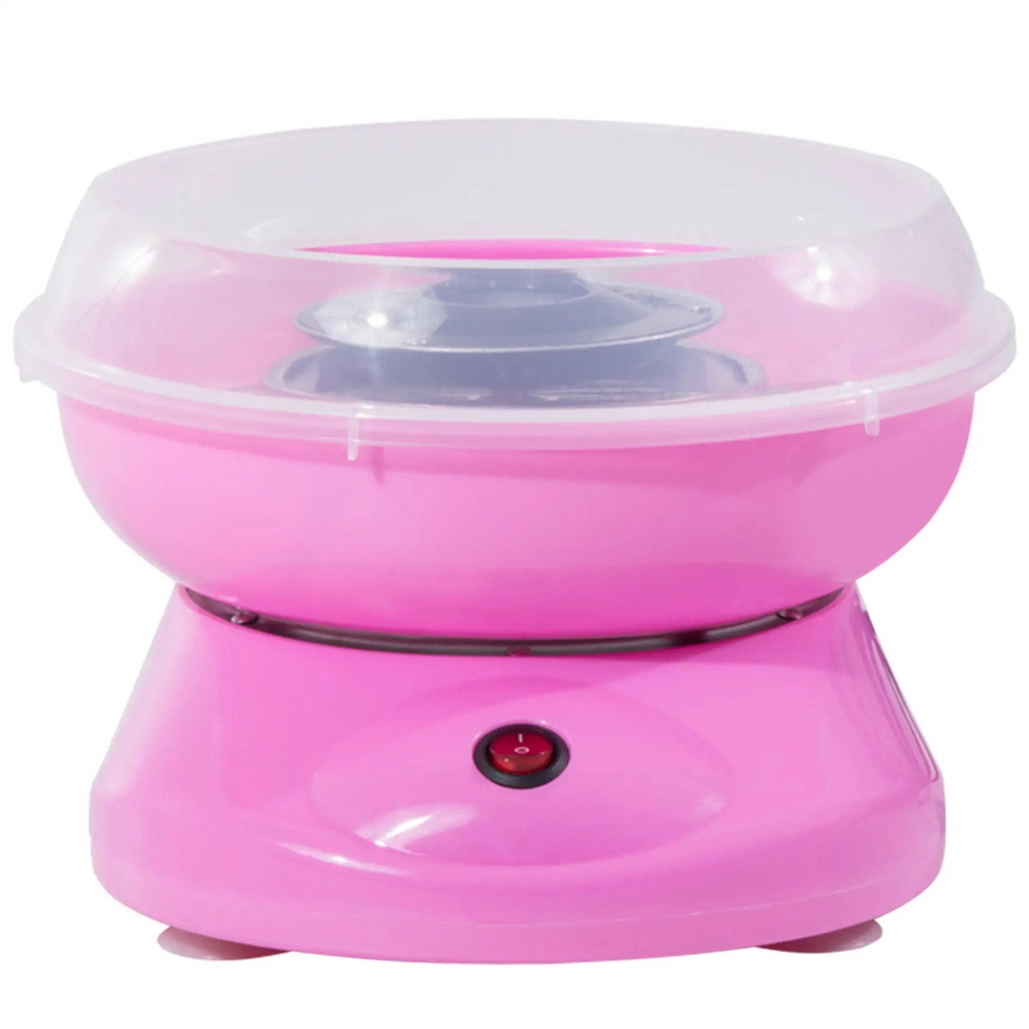 HOMCOM Candy Floss Machine Electric Cotton Candy Maker Gadgetry 450W - Pink