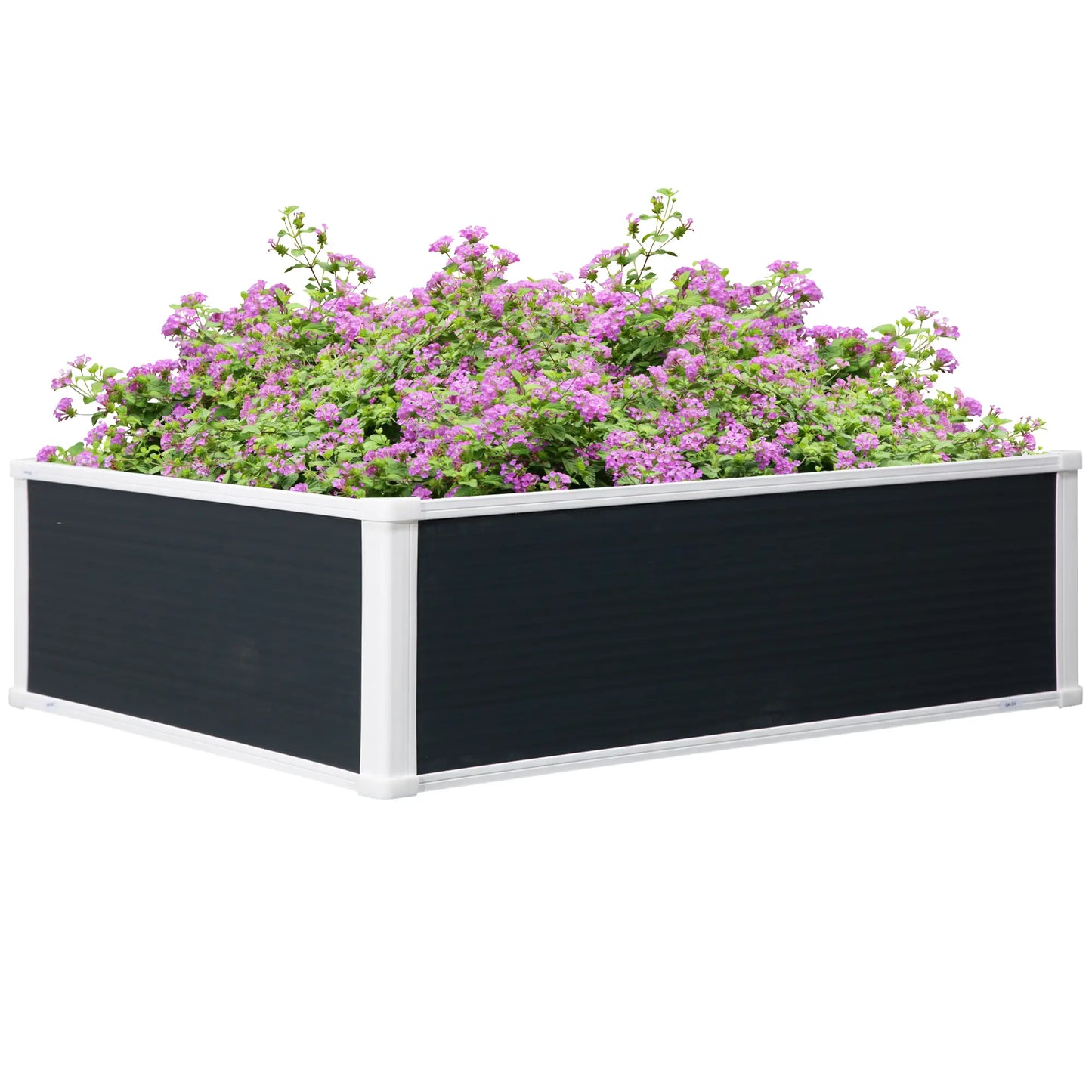 Outsunny 221L Raised Garden Bed, Weather-Resistant PP Planter Box Containers for Outdoor Patio Plant Flower