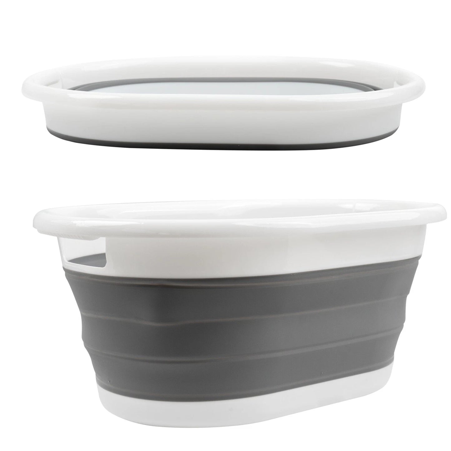Crystals Collapsible Laundry Basket Foldable Compact Washing Cloth Storage Bin Large