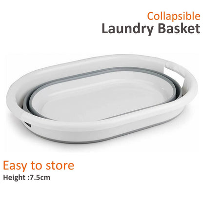 Crystals Collapsible Laundry Basket Foldable Compact Washing Cloth Storage Bin Large