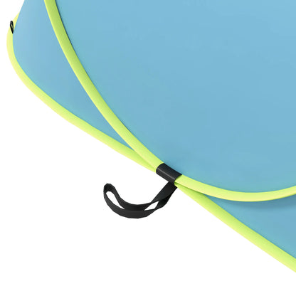 Outsunny Two-Man Pop-Up Camping Dome Tent with Accessories - Blue