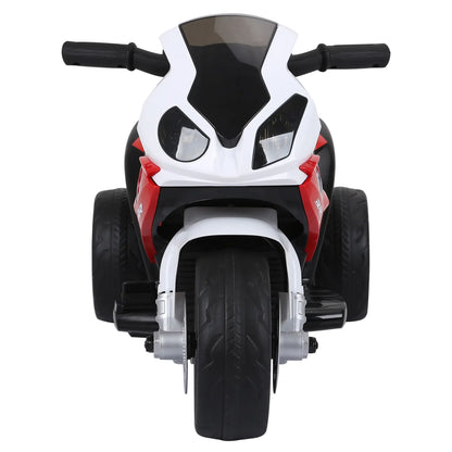 HOMCOM Electric Motorbike for Kids Ride On BMW Motorbike w/ Headlights and Music, 6V - Red